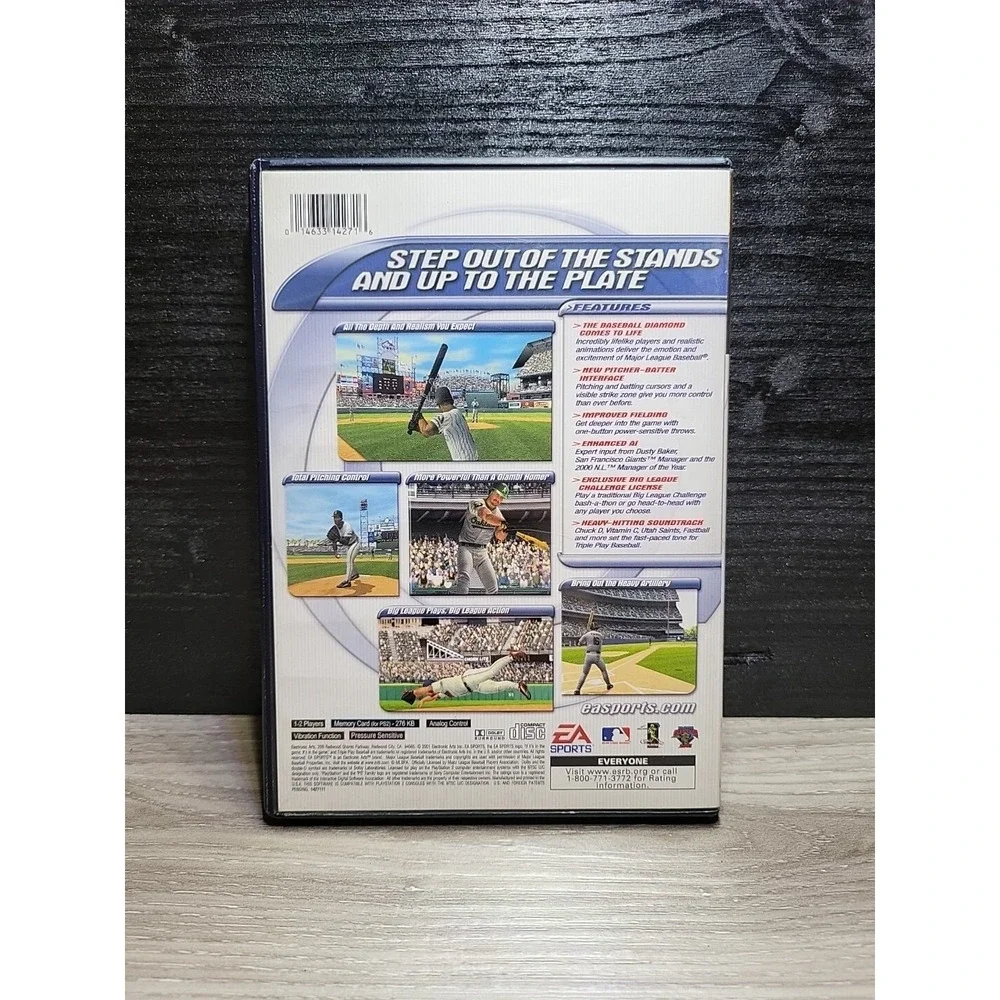 Triple Play Baseball (Sony PlayStation 2, 2001)